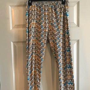 Lularoe TC Aztec Leggings